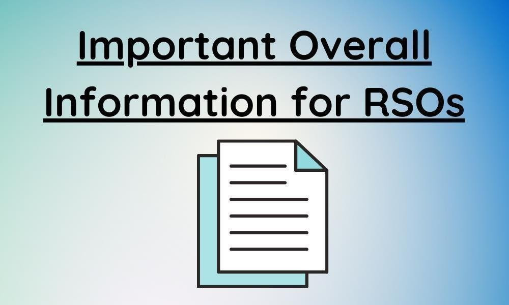 Overall Information RSO Round-Up Design